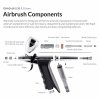 Gaahleri 40140 Advanced Series GHAD-68 Airbrush 0,38 mm & 0,5 mm, 1/4 oz & 1/2 oz